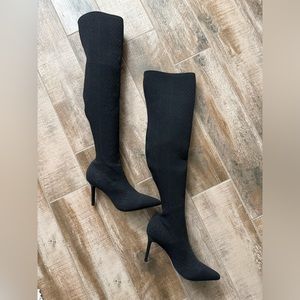 Charles by Charles David Over the Knee Boots Black Size 8.5